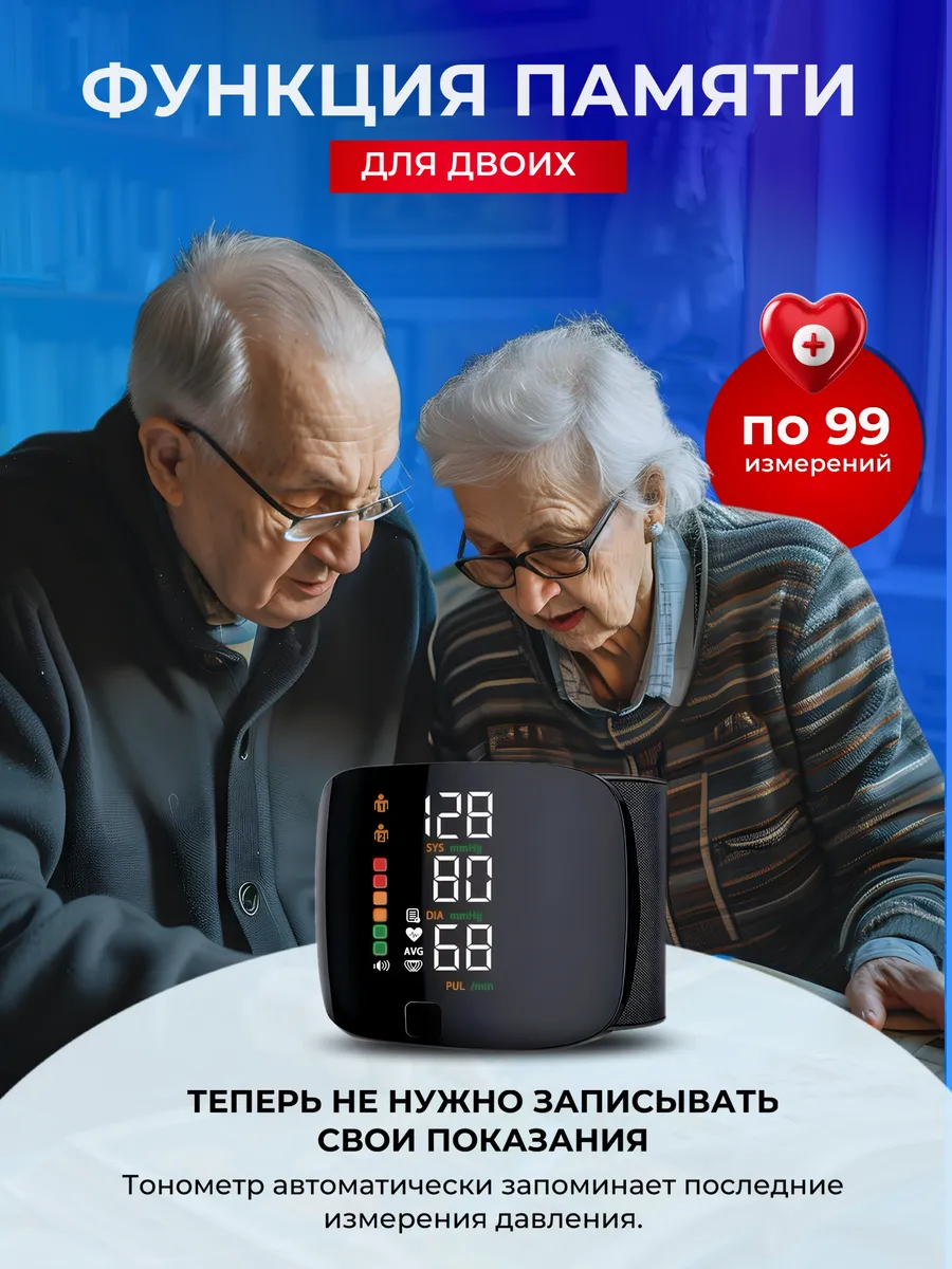 Характеристики тонометра